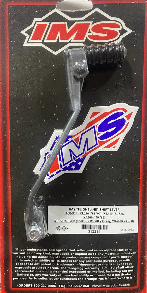 FLIGHTLINE SHIFT LEVER (1979-2000) HONDA XL250 / XL350 / XL500 / XR250R / XR350R / XR500R / XR600R (CHECK YEAR/MODEL OPTIONS)