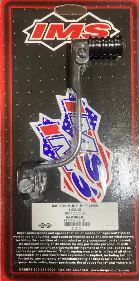 IMS FLIGHTLINE SHIFT LEVER (2003-2004) Suzuki DRZ110 / (2002-2004) Kawasaki KLX110
