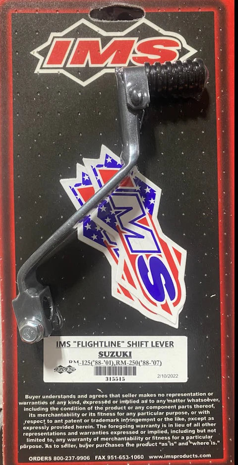 IMS FLIGHTLINE SHIFT LEVER (1988-2003) Suzuki RM125 / (1988-2006) Suzuki RM250