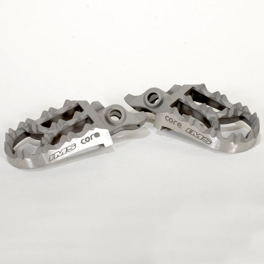 IMS MX FOOT PEGS (2002-2023) HONDA CR125 / CR250 / CRF250L / CRF250L RALLY / CRF250R / CRF250RX / CRF250X / CRF300L / CRF300L RALLY / CRF450L / CRF450RL / CRF450R / CRF450RWE / CRF450RX / CRF450X (CHECK YEAR/MODEL OPTIONS)
