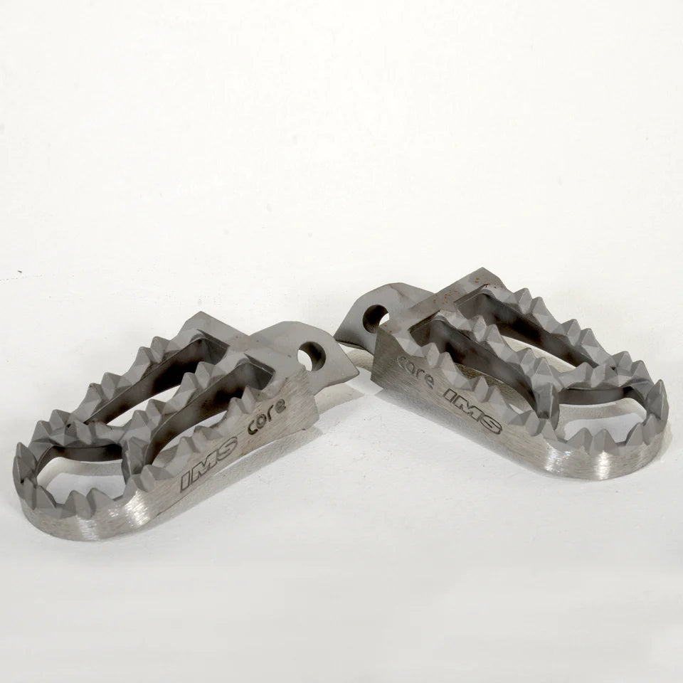 IMS ENDURO / MX FOOT PEGS (1988-2006) KAWASAKI KDX200 / KX125 / KX250 / KDX220 / KX500 / KDX250 (CHECK YEAR/MODEL OPTIONS)