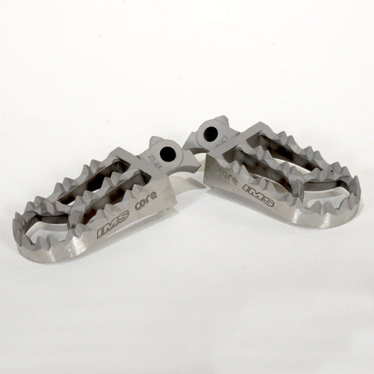 IMS ENDURO / MX FOOT PEGS (1998-2022) YAMAHA YZ85 / YZ125 / YZ250 / YZ250X / WR250X / YZ250F / WR400F / YZ400F / WR426F / YZ426F / WR450F / YZ450F (1997-2005) GAS GAS EC200 / EC250 / MX250 / XC250 / EC300 / XC300 (CHECK YEAR/MODEL OPTIONS)