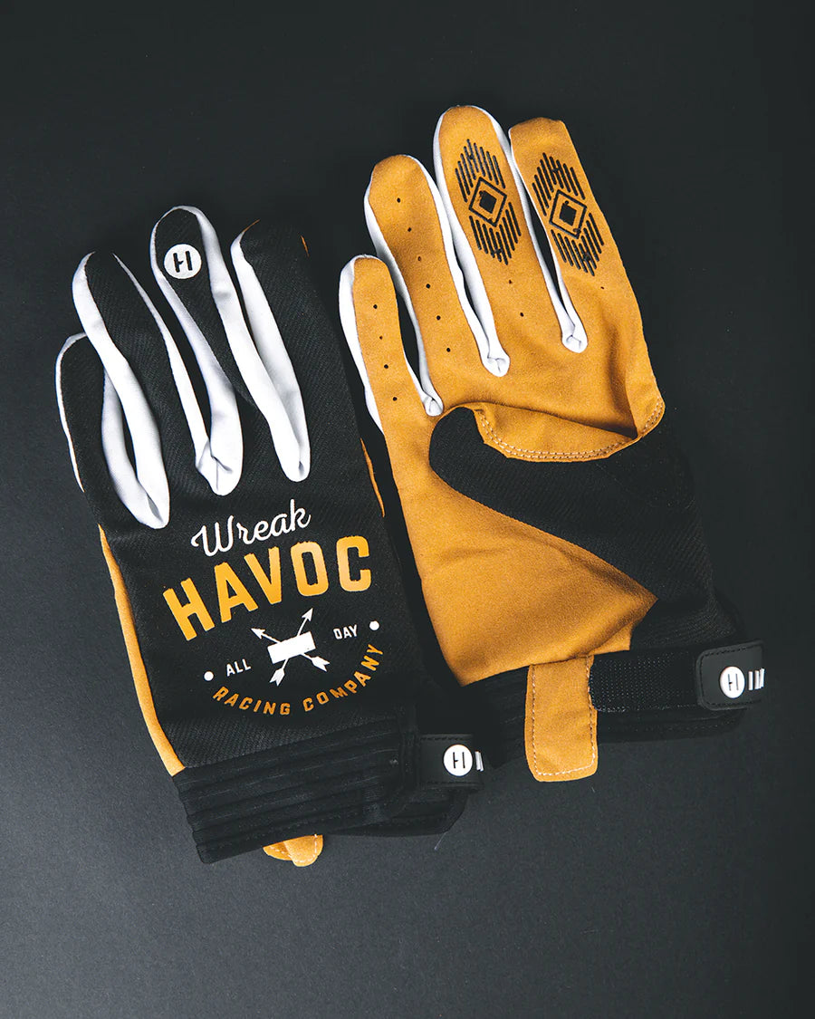 HAVOC TAN & BLACK GLOVES