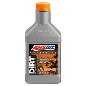 1QT AMSOIL 10W-50 SYNTHETIC DIRT BIKE OIL