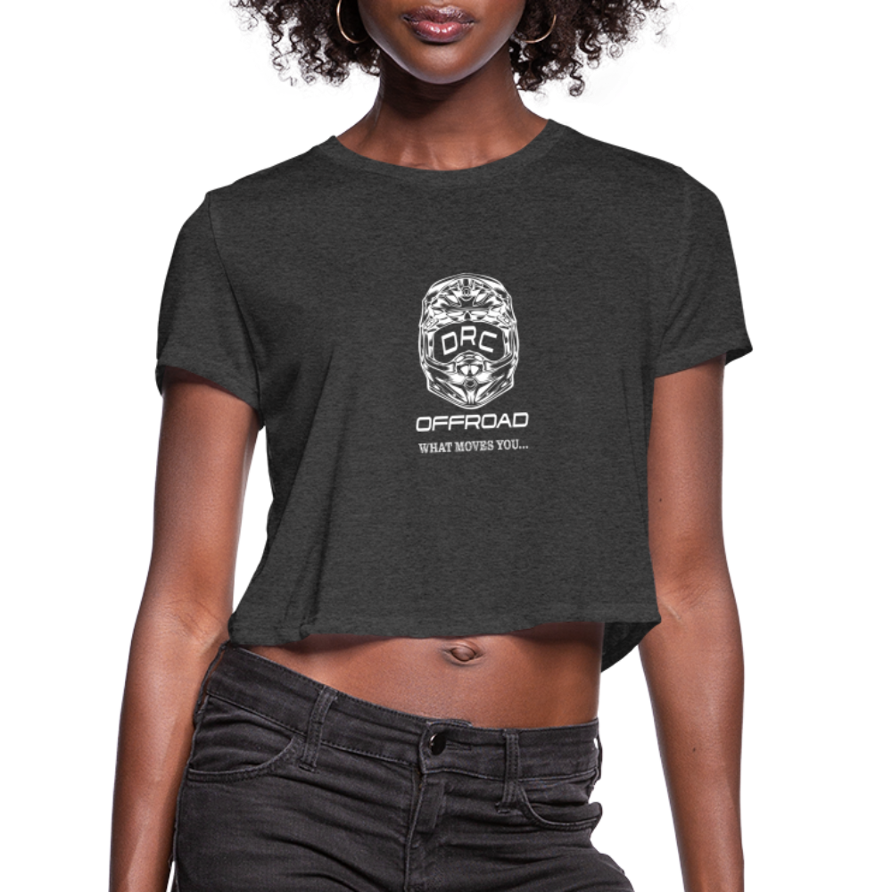 Women's Cropped T-Shirt - deep heather