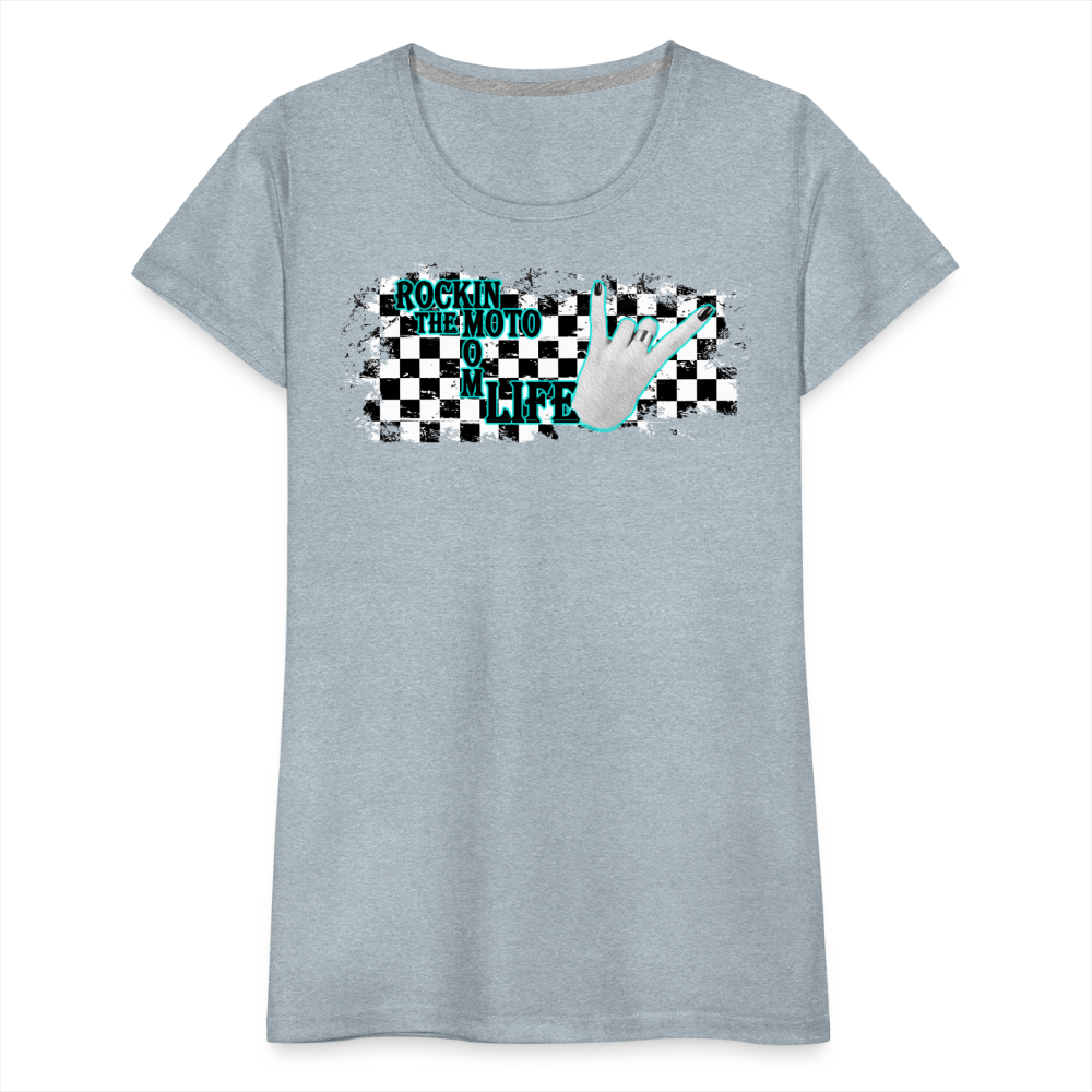 Women’s Premium T-Shirt - heather ice blue