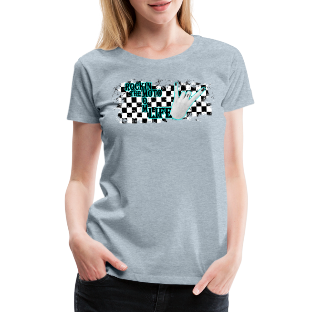 Women’s Premium T-Shirt - heather ice blue
