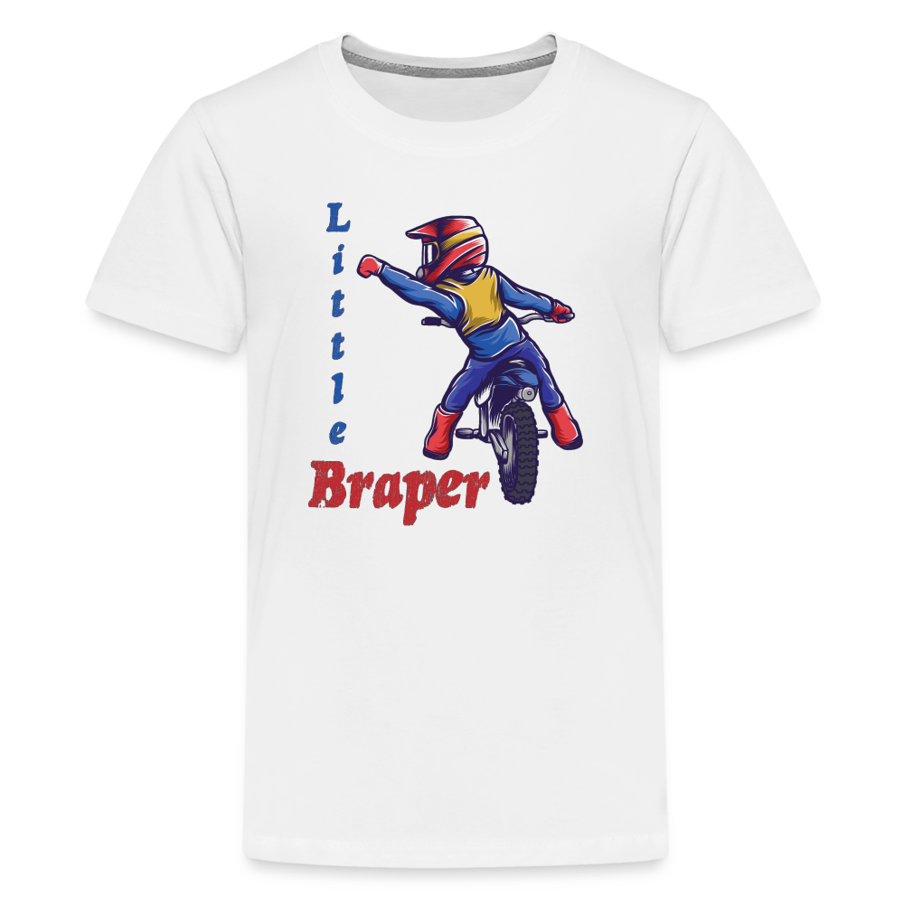 Little Braper Kids T-Shirt - white