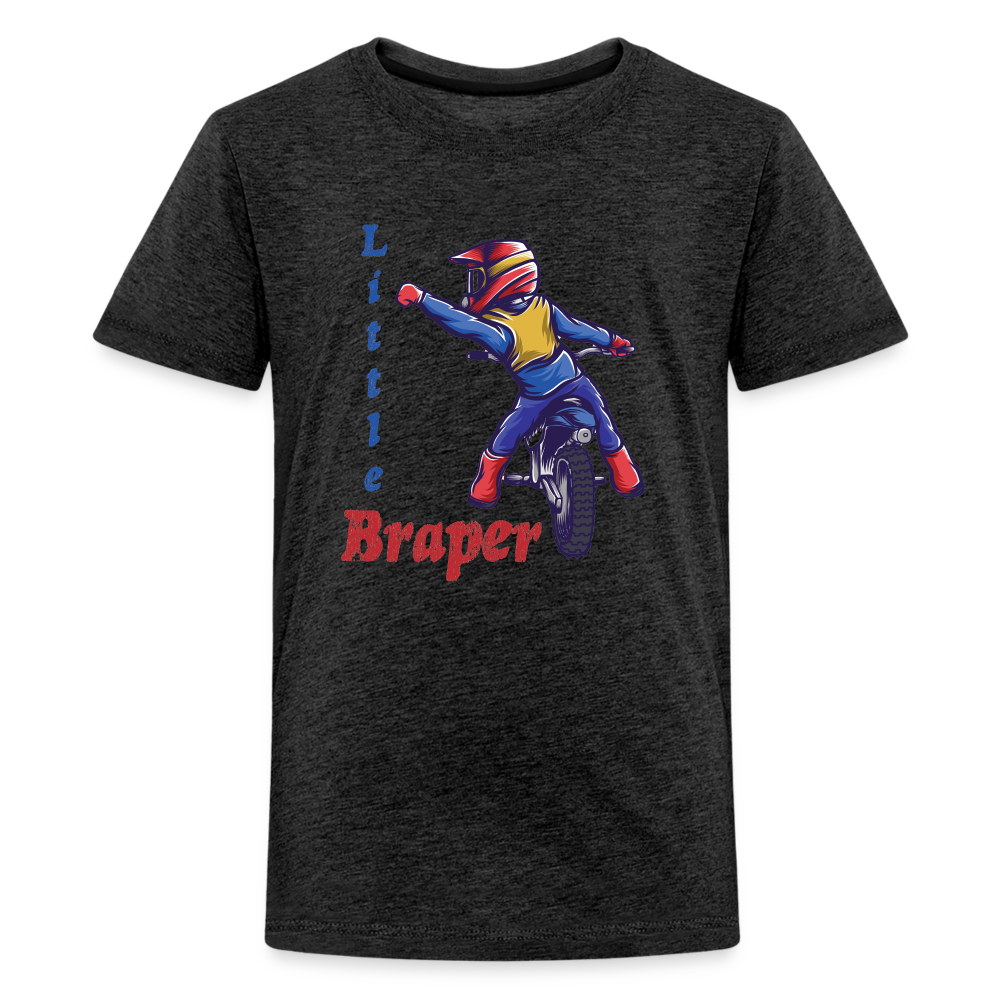 Little Braper Kids T-Shirt - charcoal grey