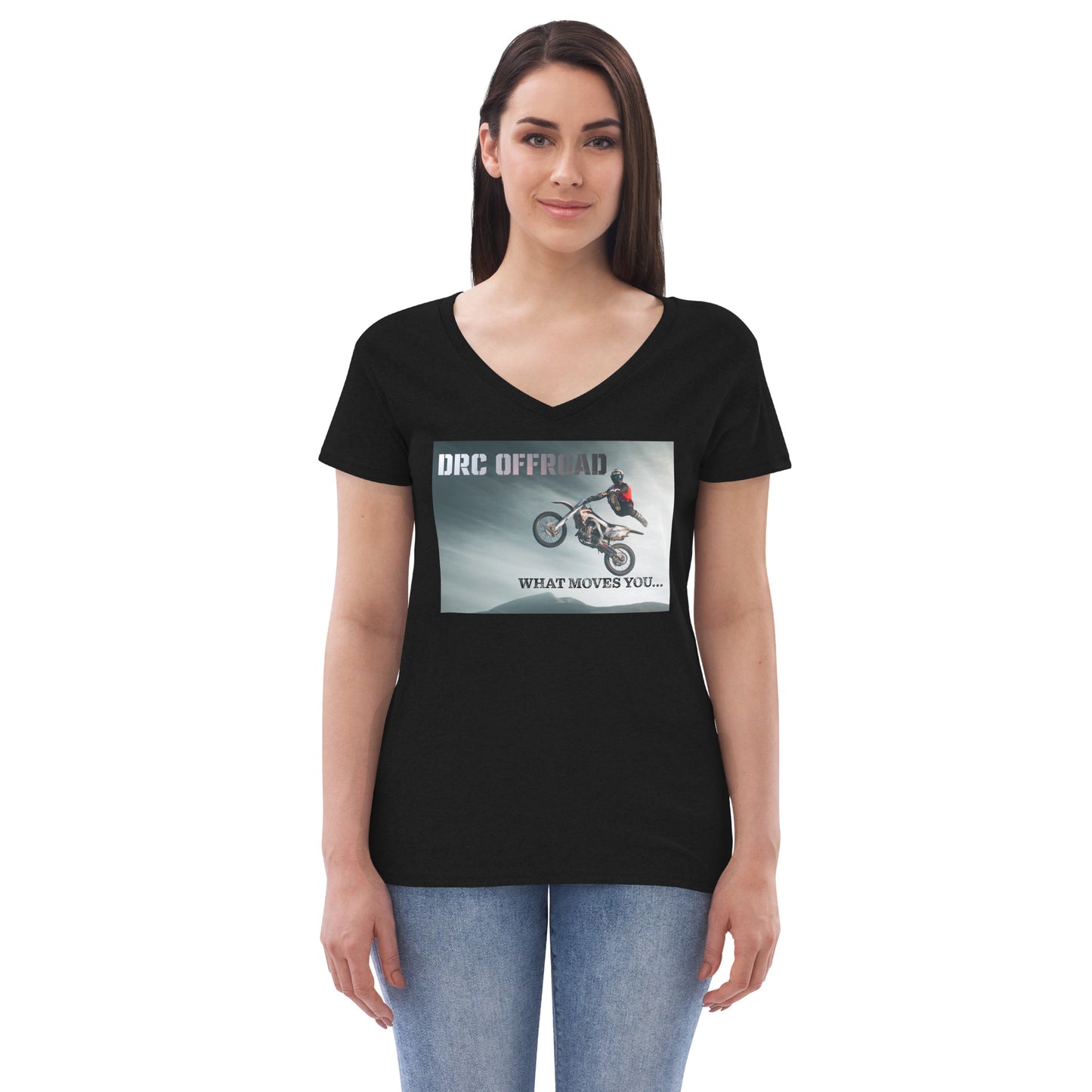 Women’s DRC LOGO V-Neck t-shirt