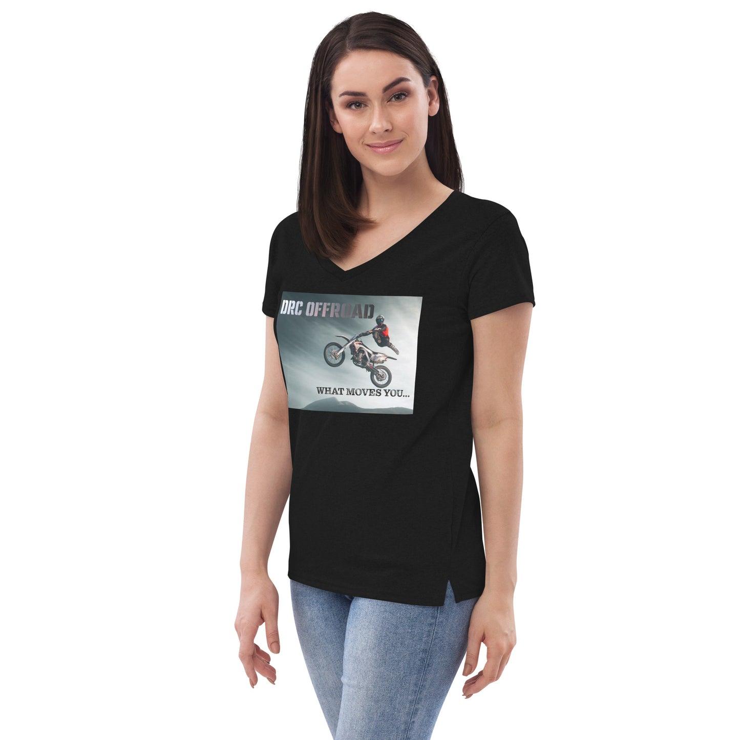 Women’s DRC LOGO V-Neck t-shirt