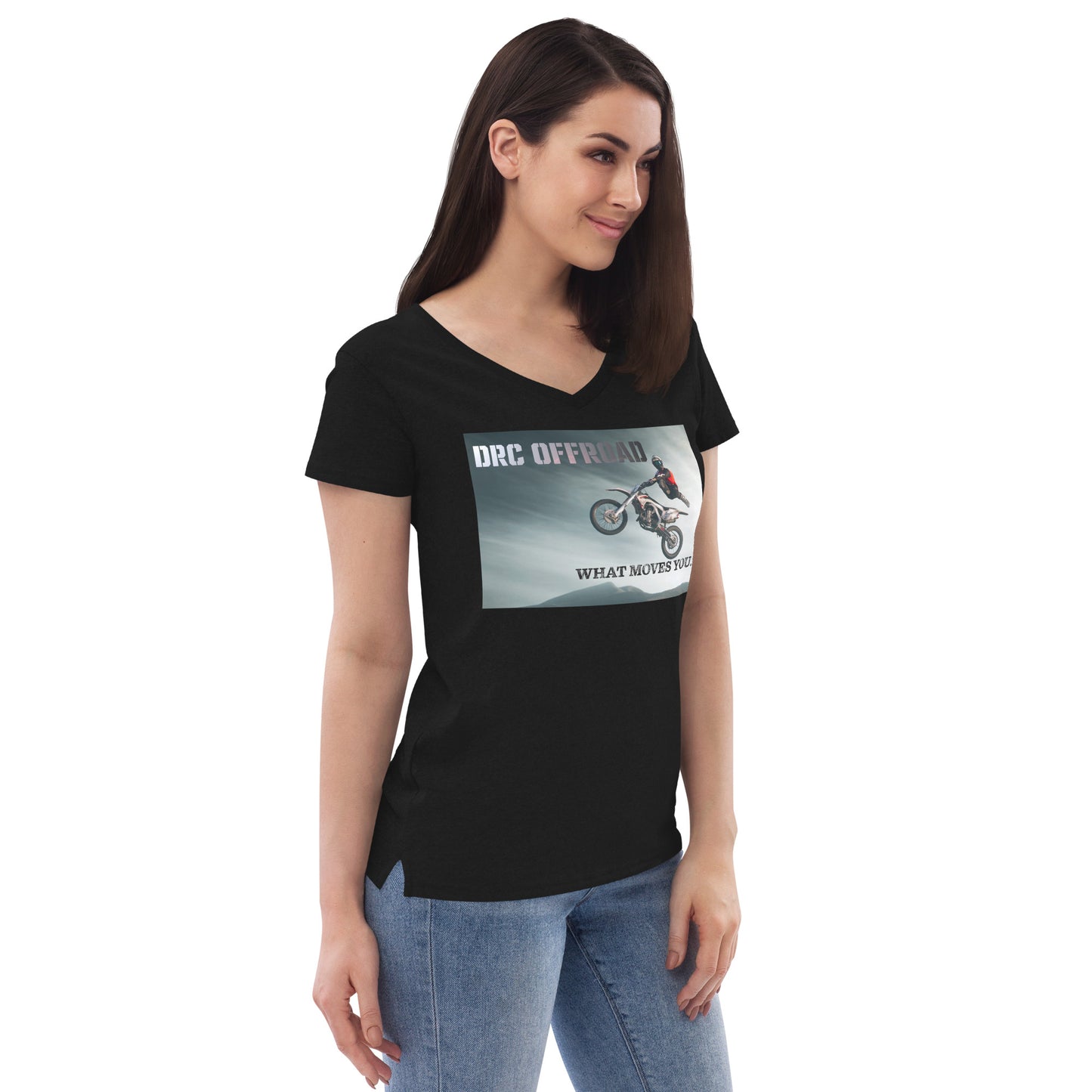 Women’s DRC LOGO V-Neck t-shirt