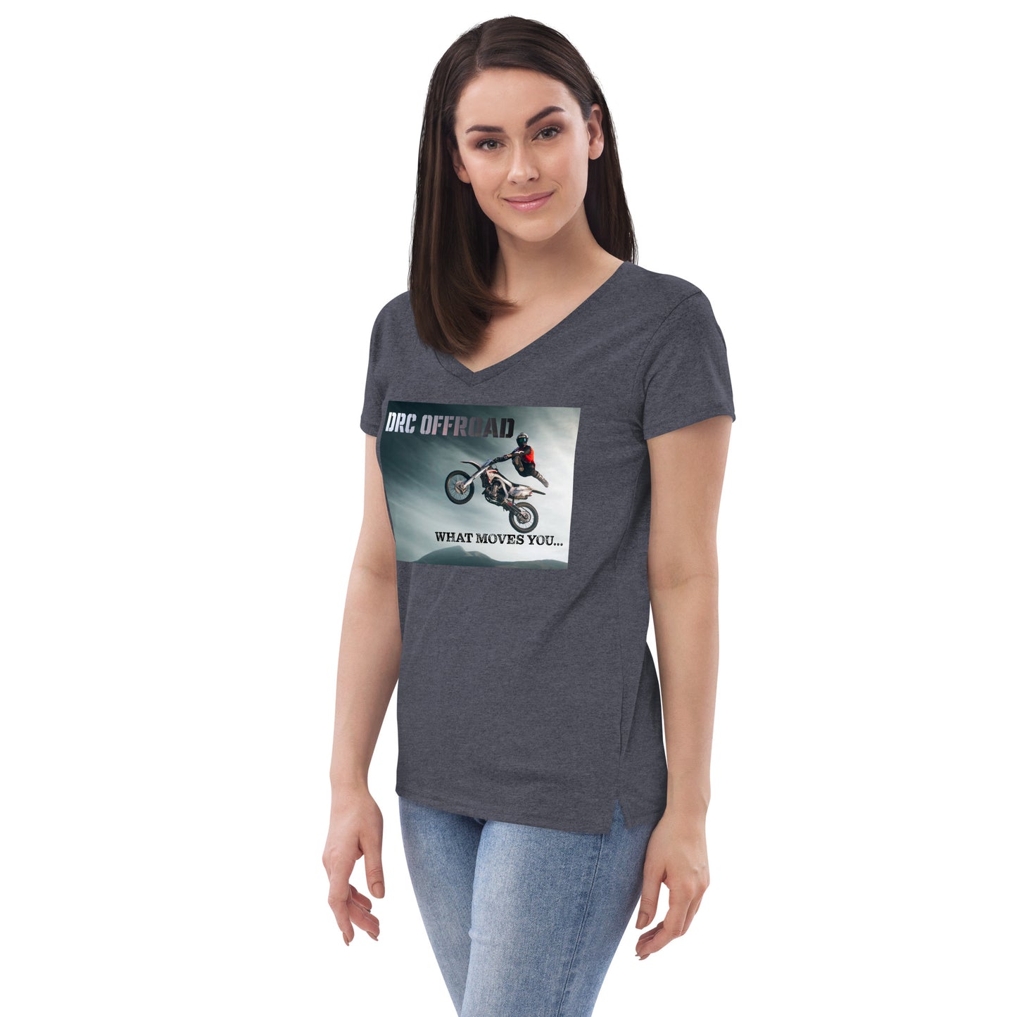 Women’s DRC LOGO V-Neck t-shirt