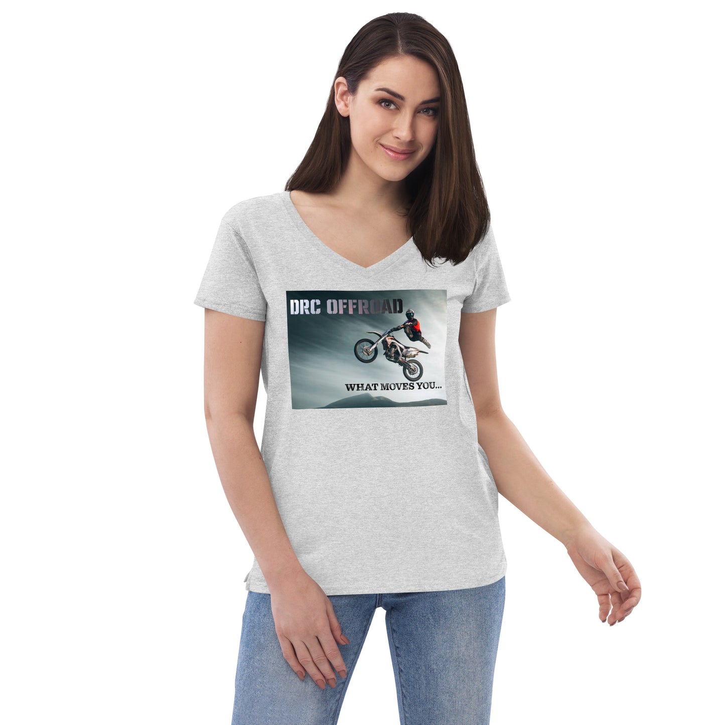 Women’s DRC LOGO V-Neck t-shirt