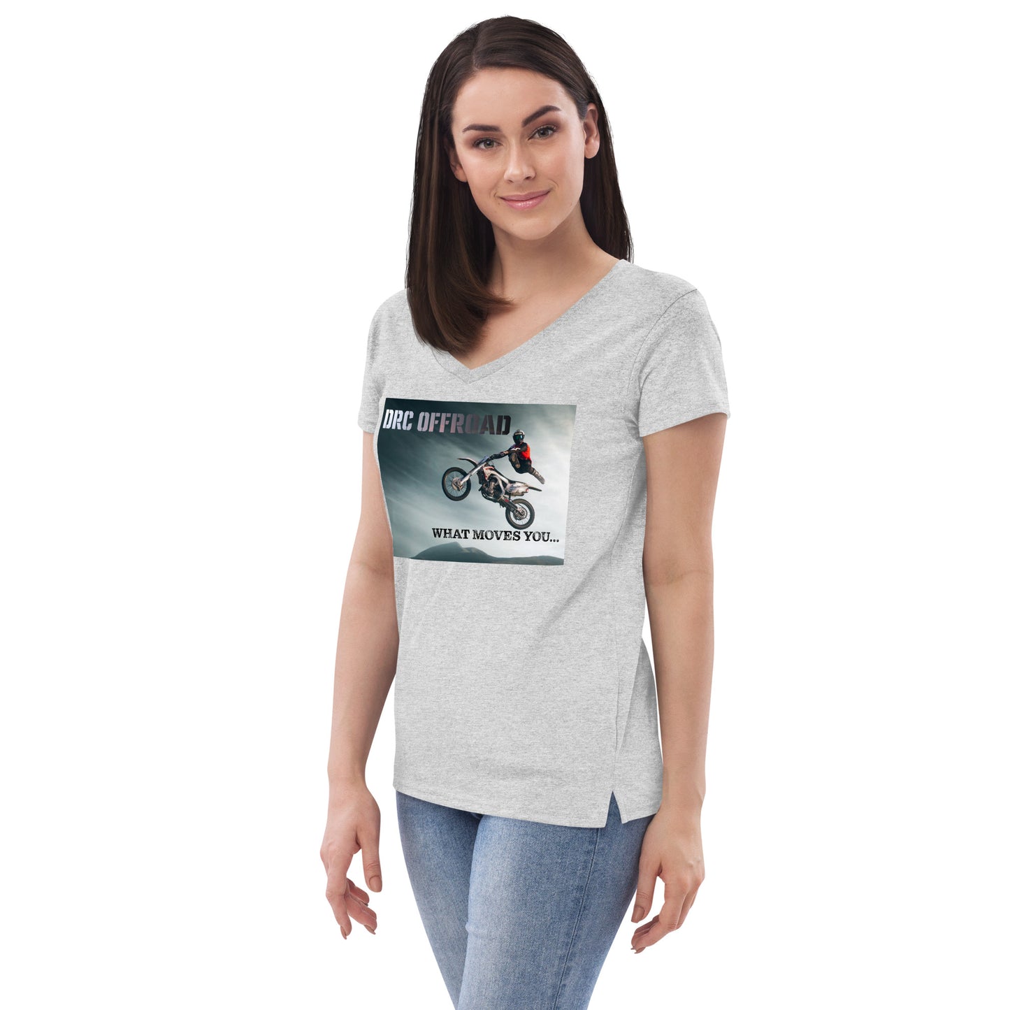 Women’s DRC LOGO V-Neck t-shirt