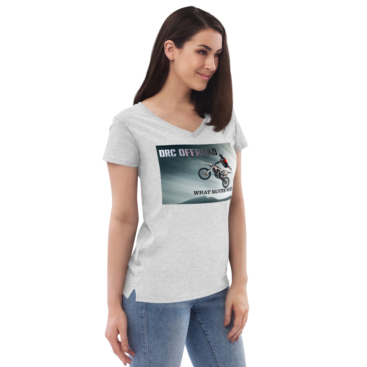 Women’s DRC LOGO V-Neck t-shirt