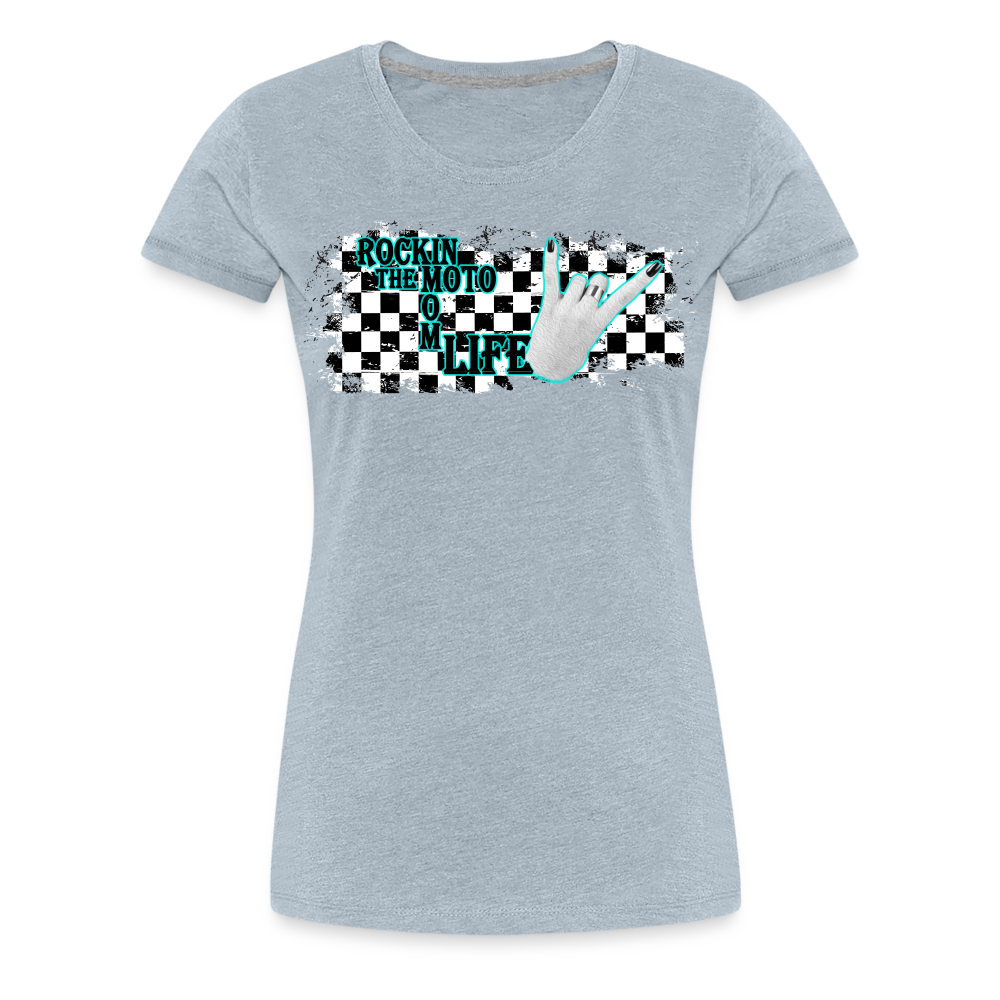 Women’s Premium T-Shirt - heather ice blue