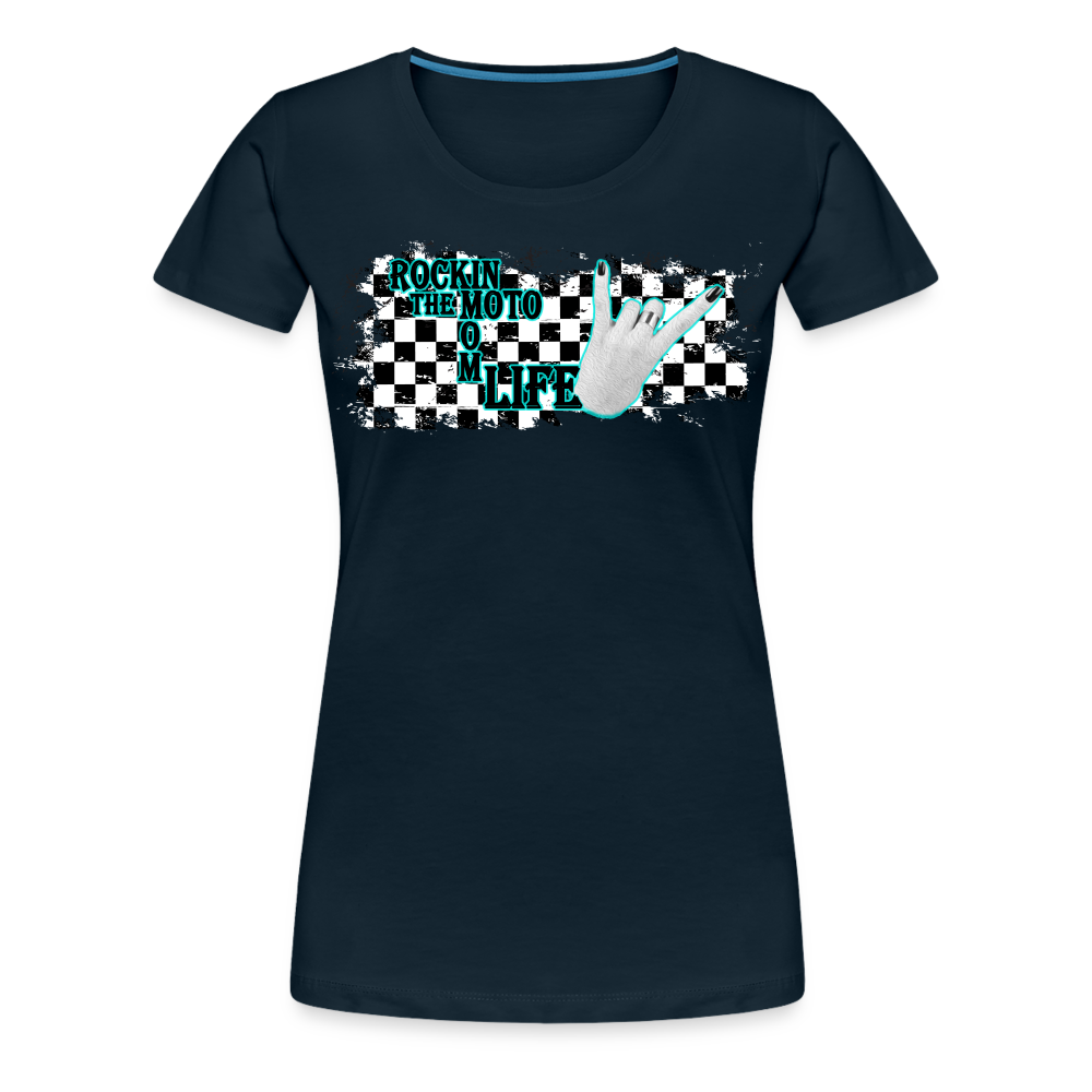 Women’s Premium T-Shirt - deep navy