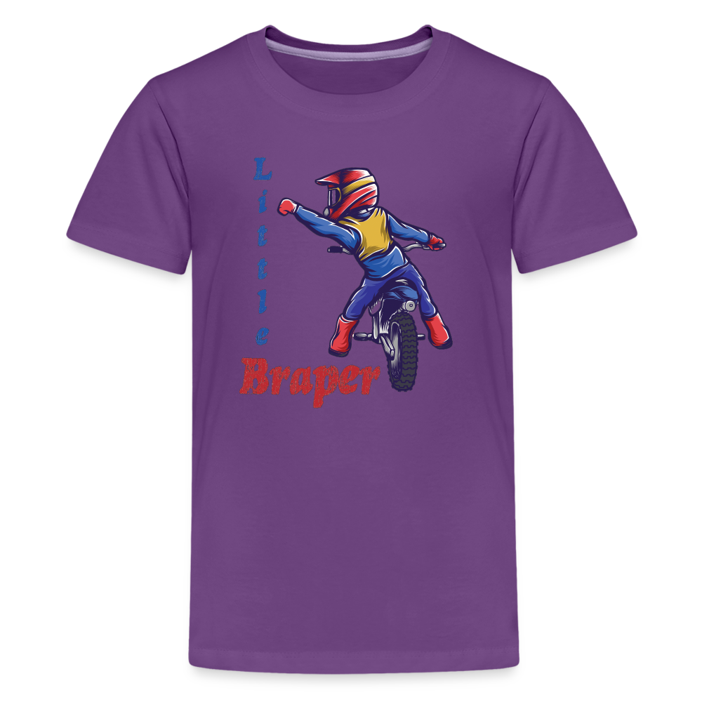 Little Braper Kids T-Shirt - purple